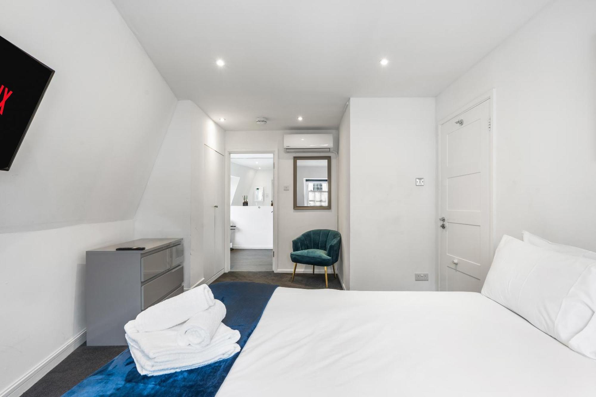 Queens Place - 1 Bedroom Apartment Hove Pokoj fotografie