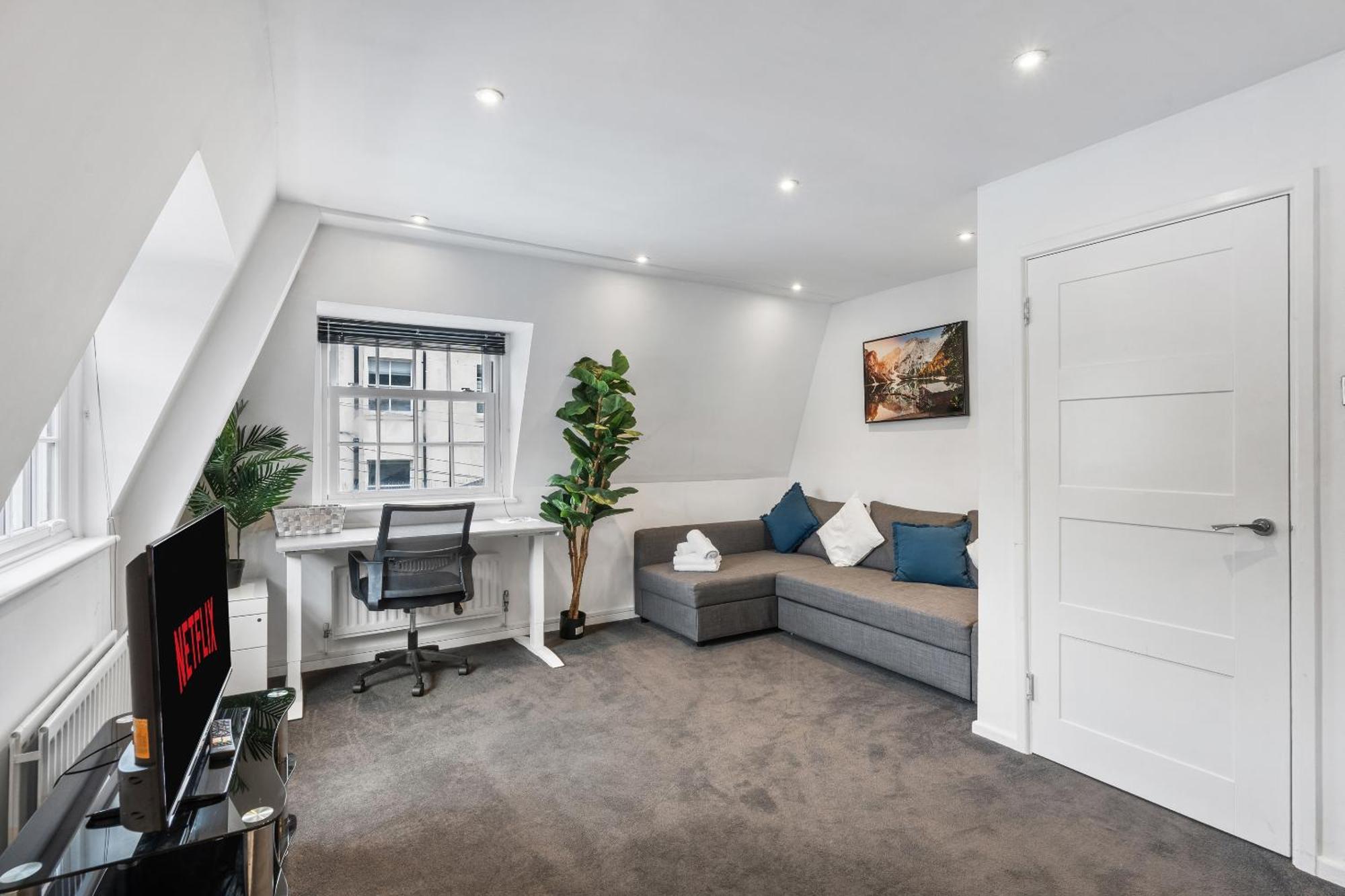 Queens Place - 1 Bedroom Apartment Hove Pokoj fotografie